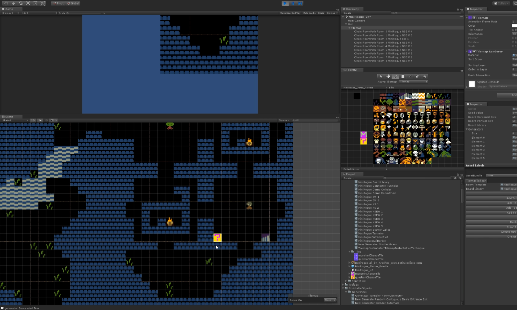 Strata: Easy 2D Procedural Level Generator For Unity